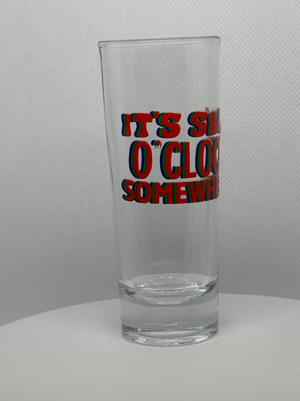 It's Shot O'Clock Somewhere