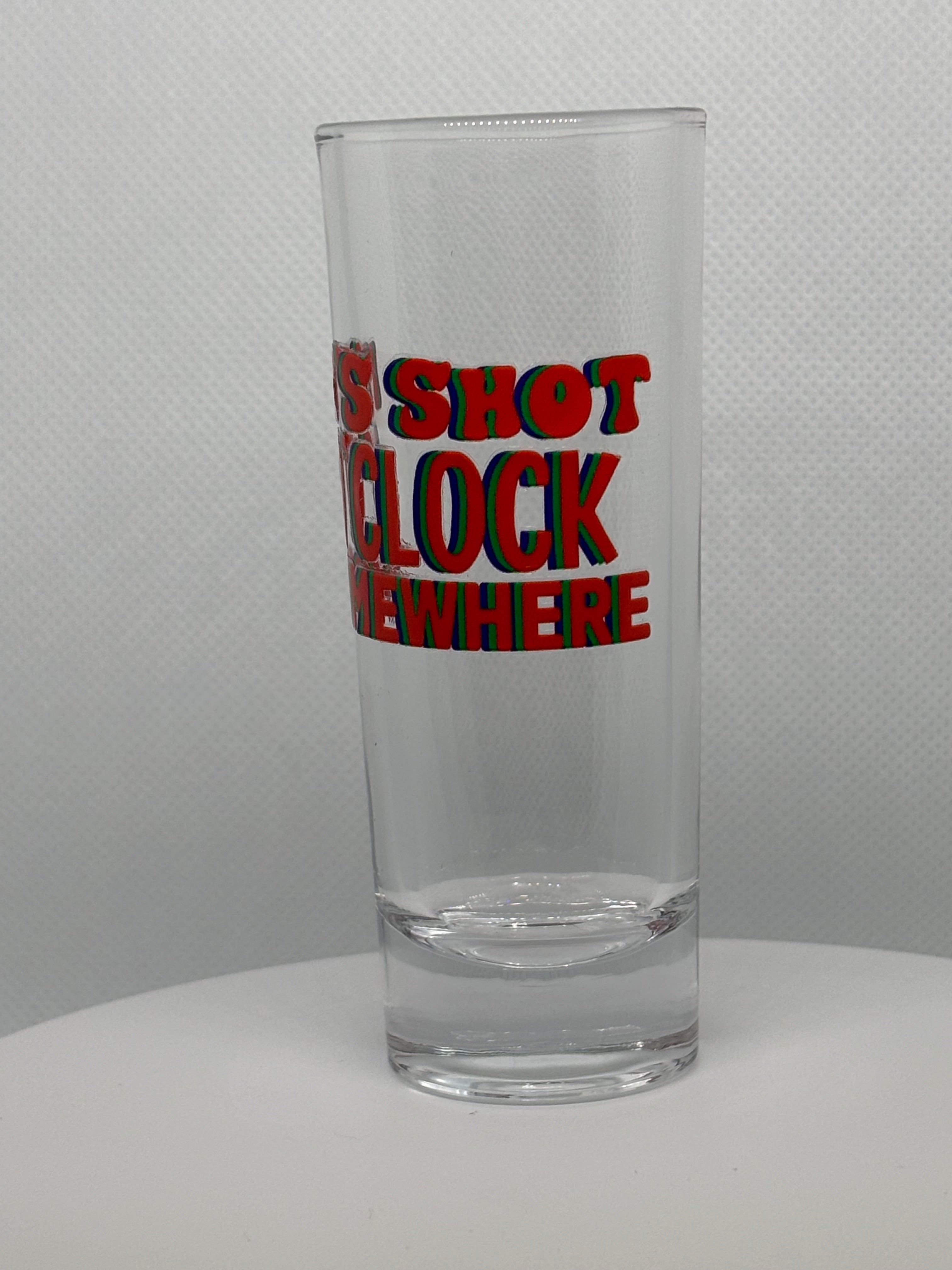 It's Shot O'Clock Somewhere