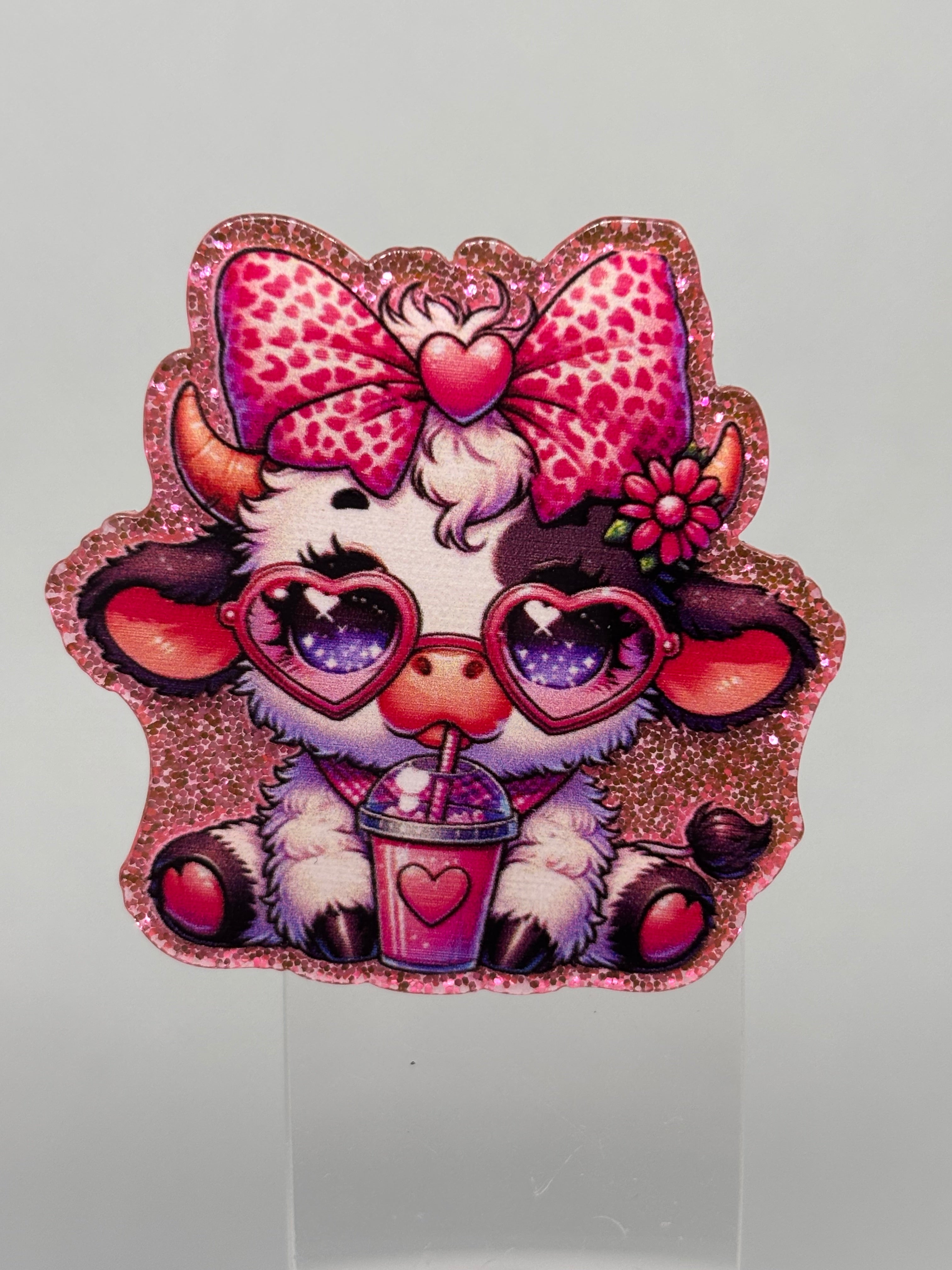 Pink with Cow and Pink Juice