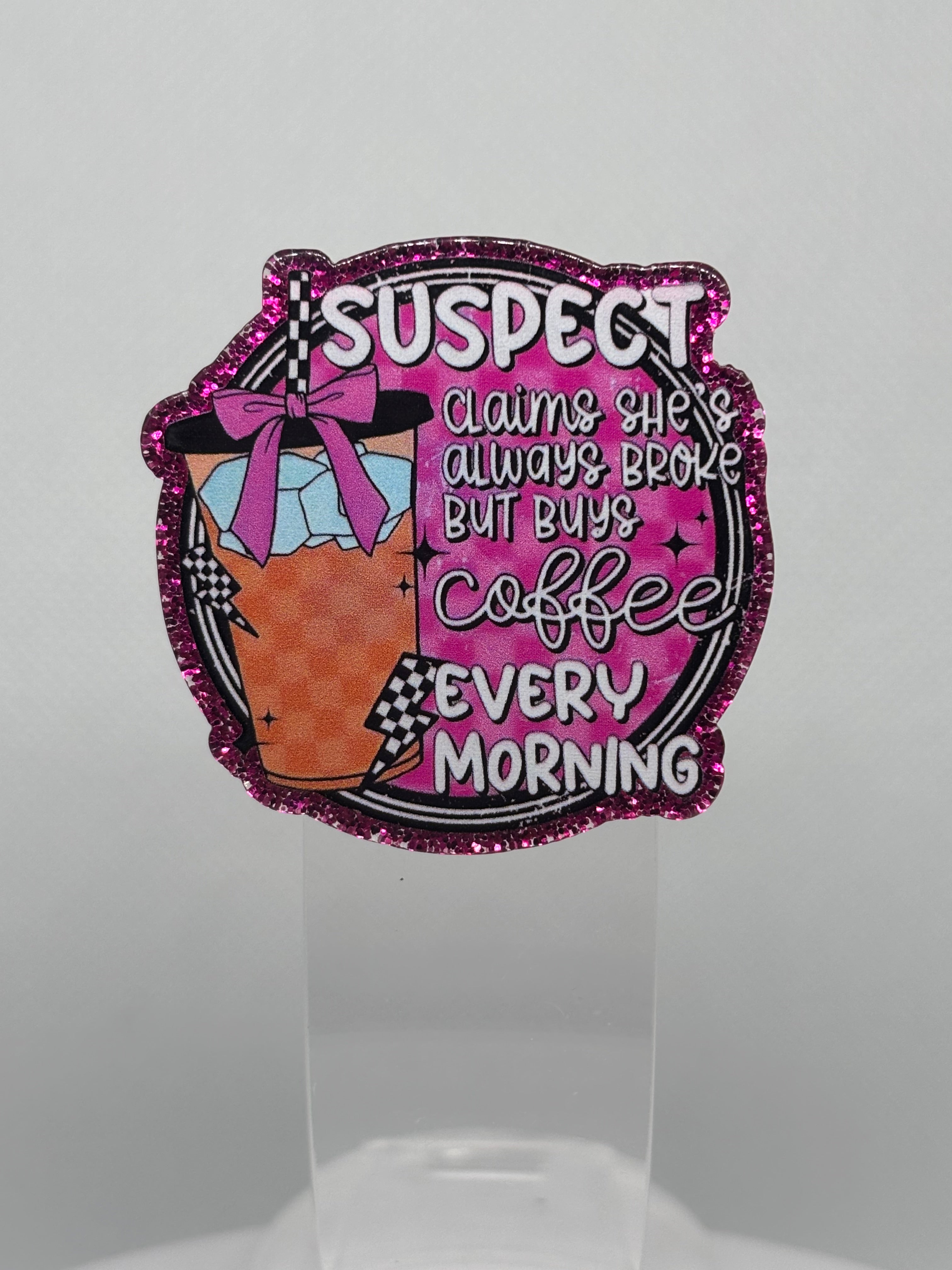 Suspect Claims to Be Broke and Still buys Coffee