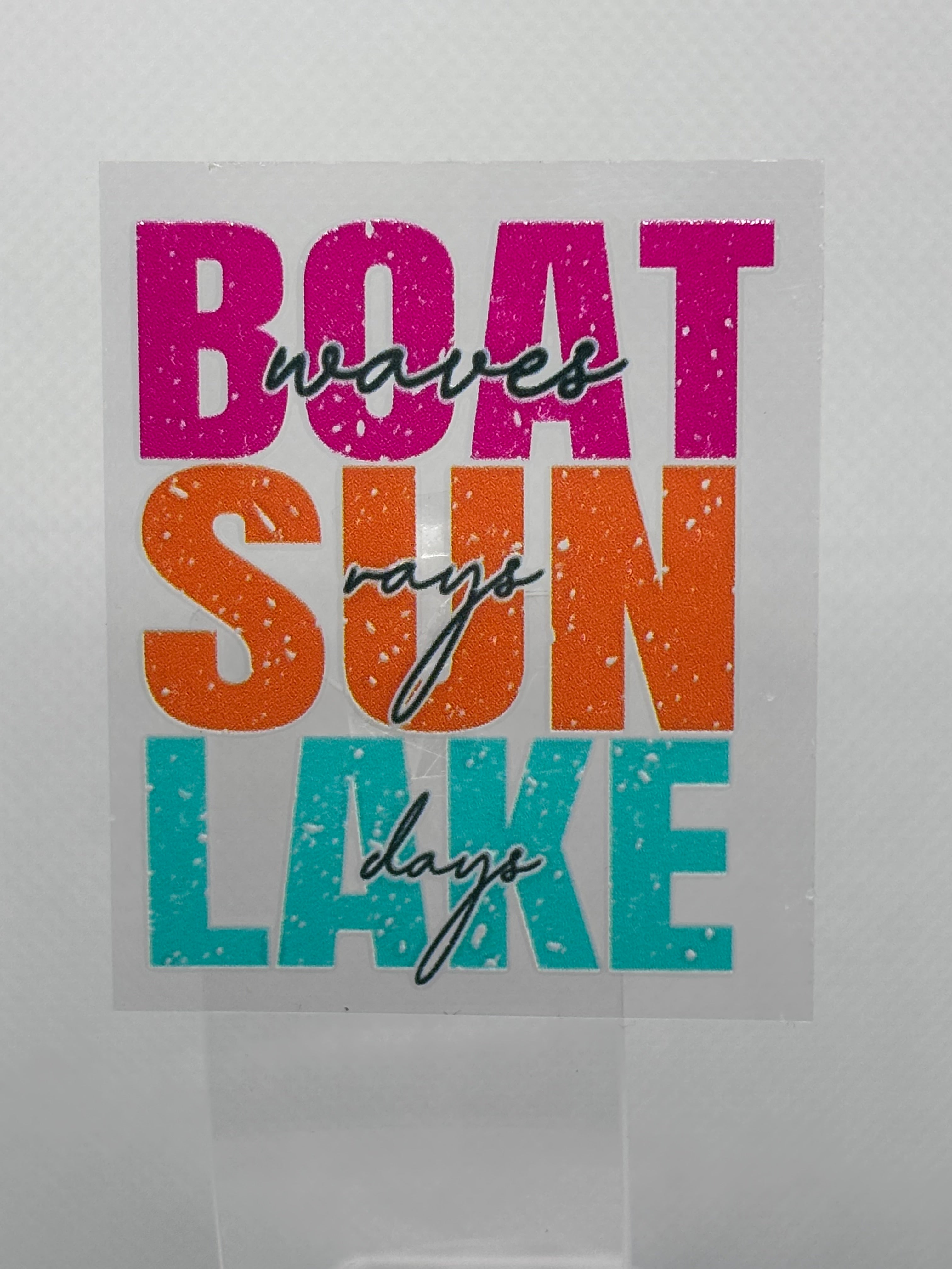 Boat Waves, Sun Ray's Lake Days