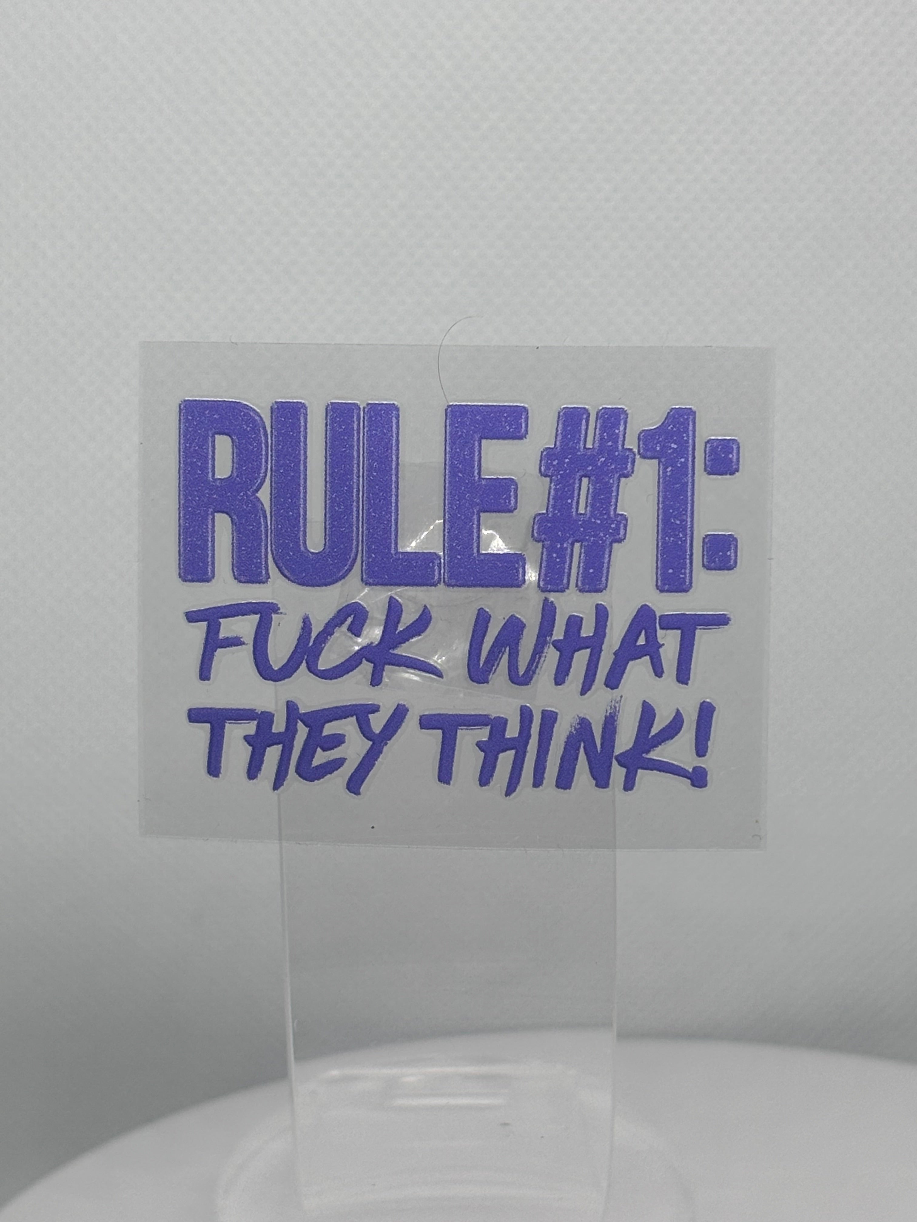 Purple - Rule # 1